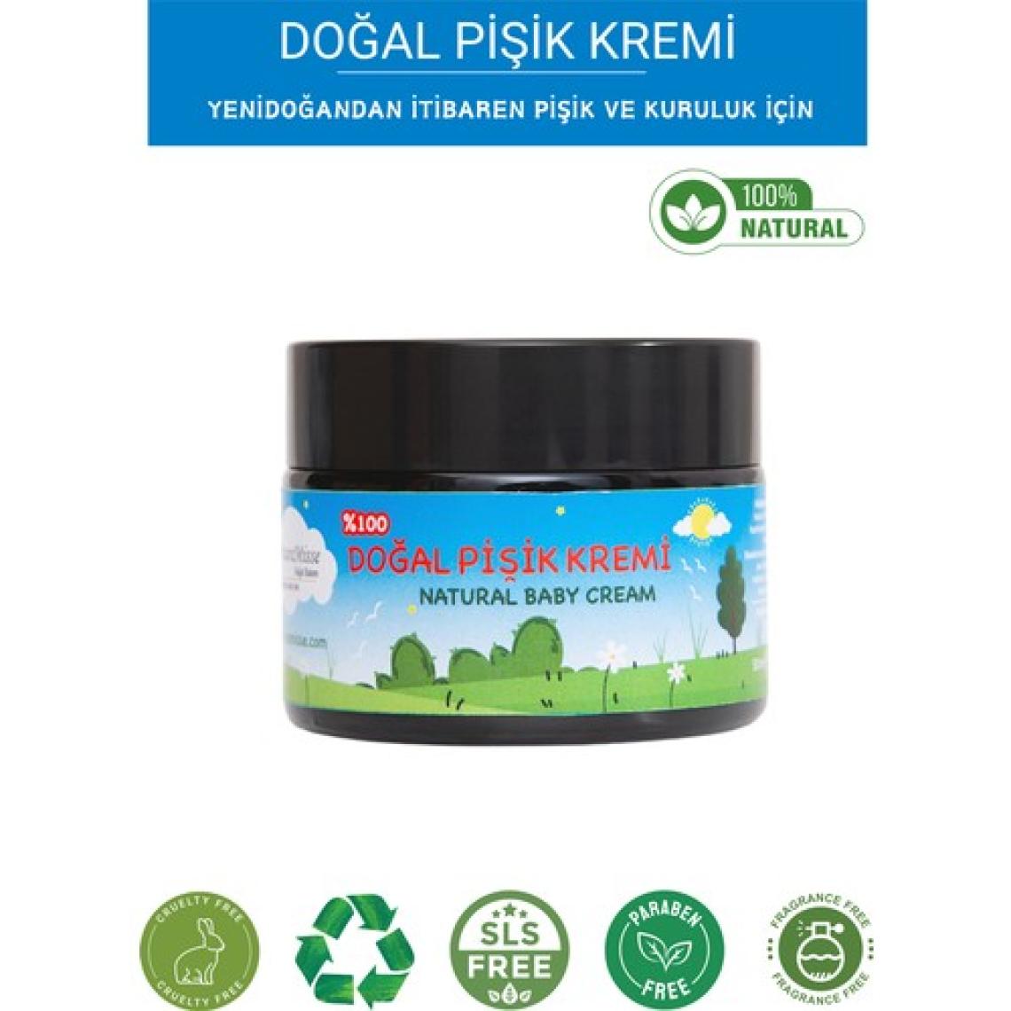 Naturamisse Doğal Bebek Pişik Kremi Pişik Önleyici Bebek Bakım Kremi