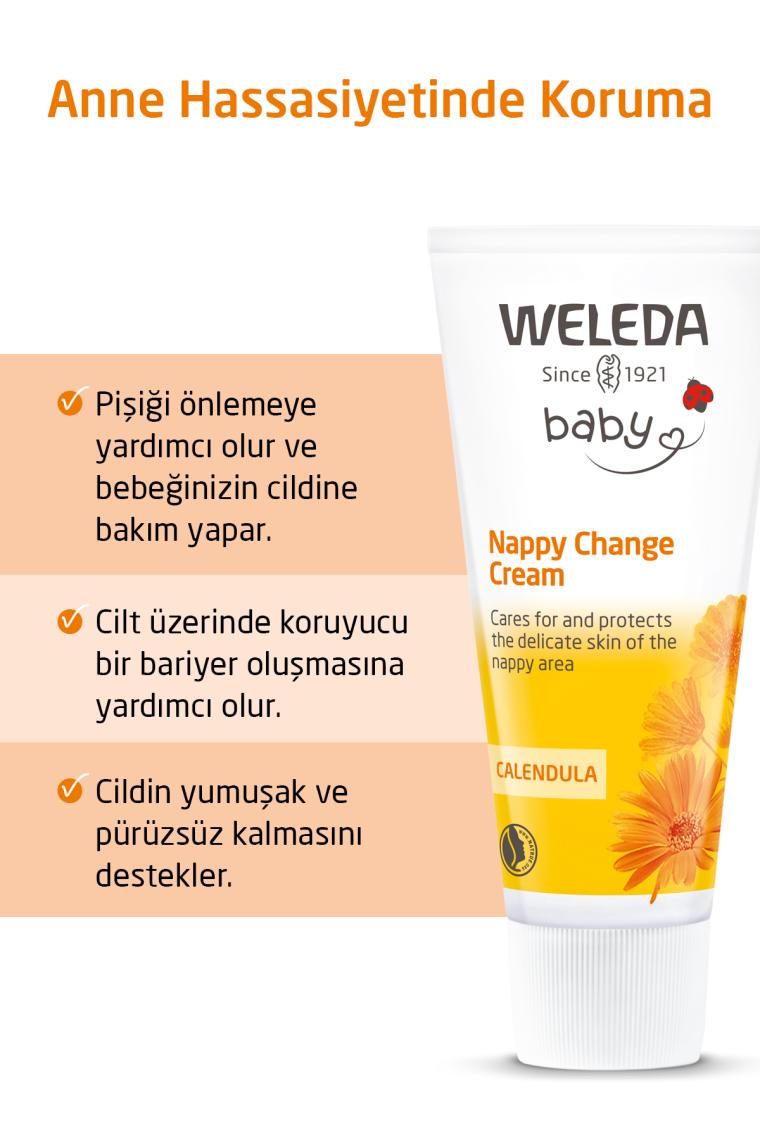 Calendula Organik Pişik Kremi 75 ml