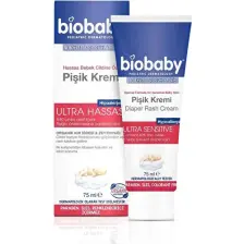 Biobaby Bebek Pişik Kremi %40 Çinko 75 ml