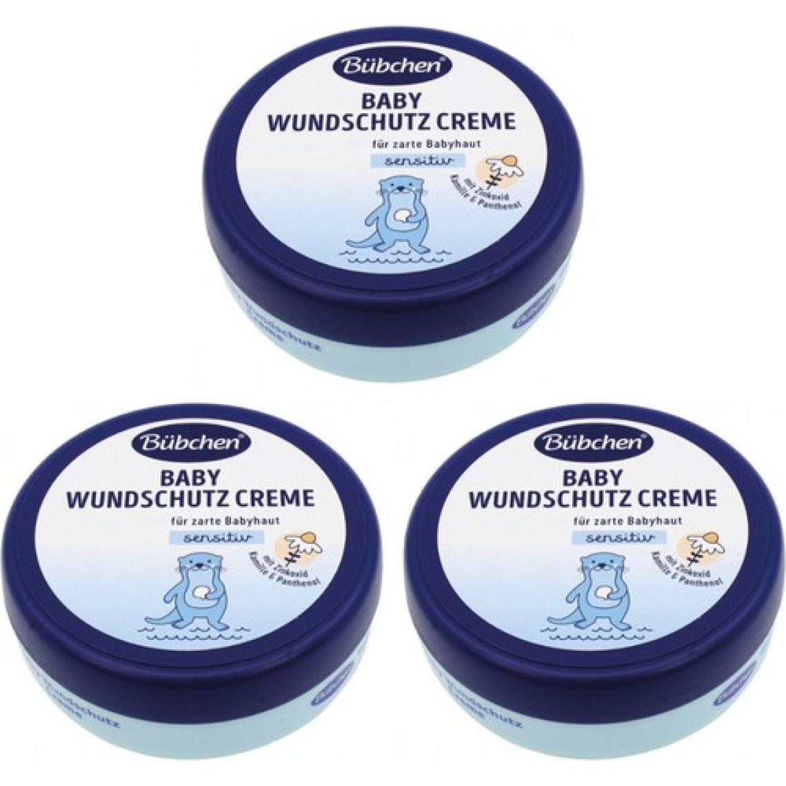 Bübchen Pişik Önleyici Bariyer Krem 150 ml 3'lü - Baby Wundschutz Creme - Bebek Pişik Kremi