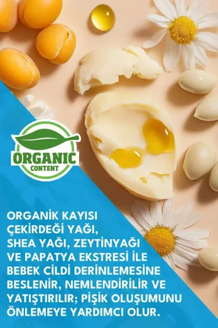 Minoris Baby Pişik Kremi 55 gr - Vegan Sertifikalı Organik Içerik