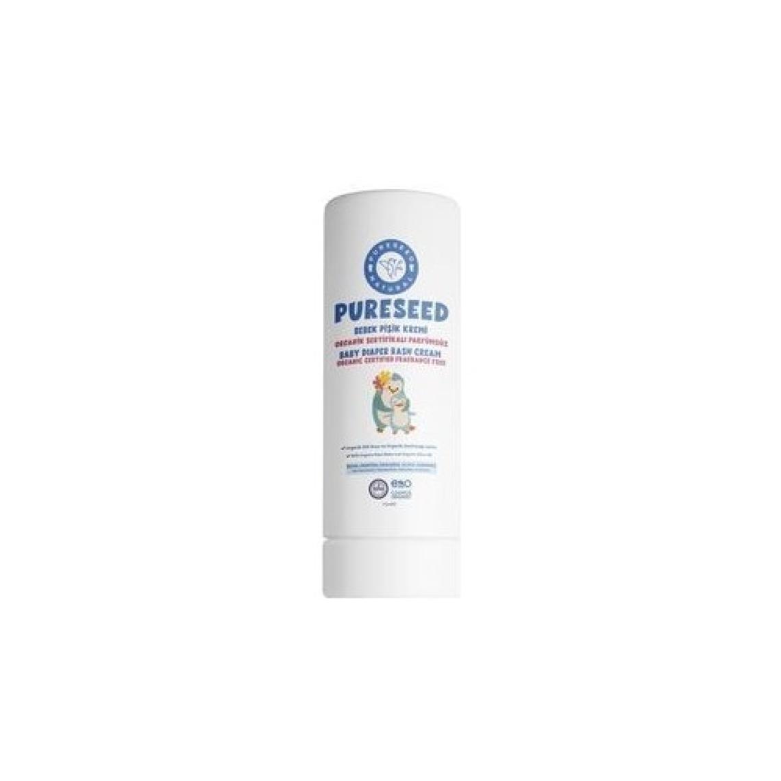 Pureseed Natural Organik Sertifikalı Bebek Pişik Kremi Parfümsüz - 75 ml