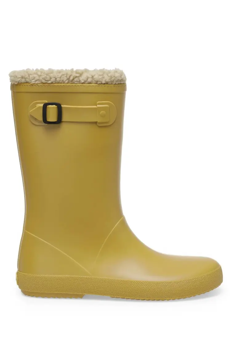 Igor W10260 Splash Euri Borreguito Kız/erkek Çocuk Su Geçirmez Yağmur Kar Çizmesi Sarı