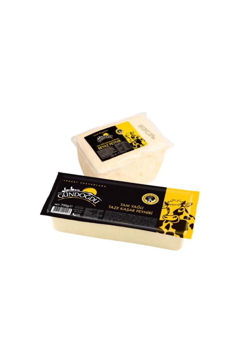 Avantajlı Peynir Paketi Kaşar Peyniri 700gr + Klasik Beyaz Peynir 650gr