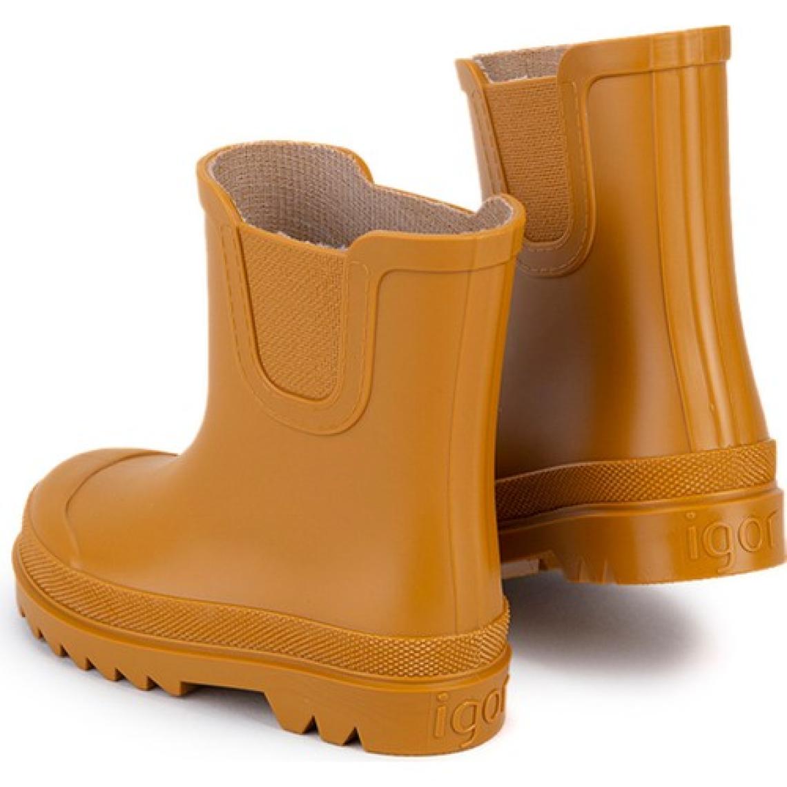 Igor W10274 TOKIO Karamel Unisex Çocuk Yağmur Çizmesi
