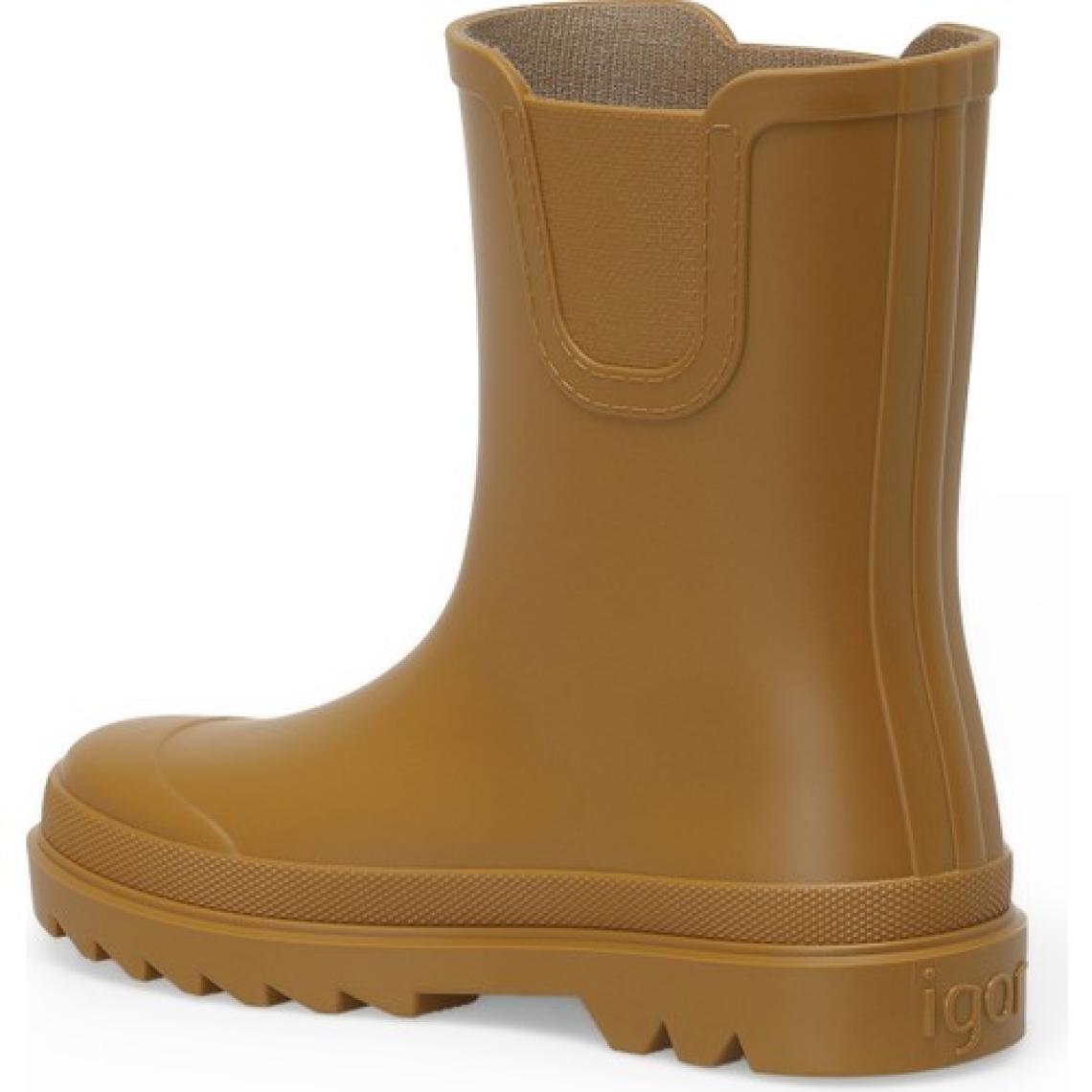 Igor W10274 TOKIO Karamel Unisex Çocuk Yağmur Çizmesi