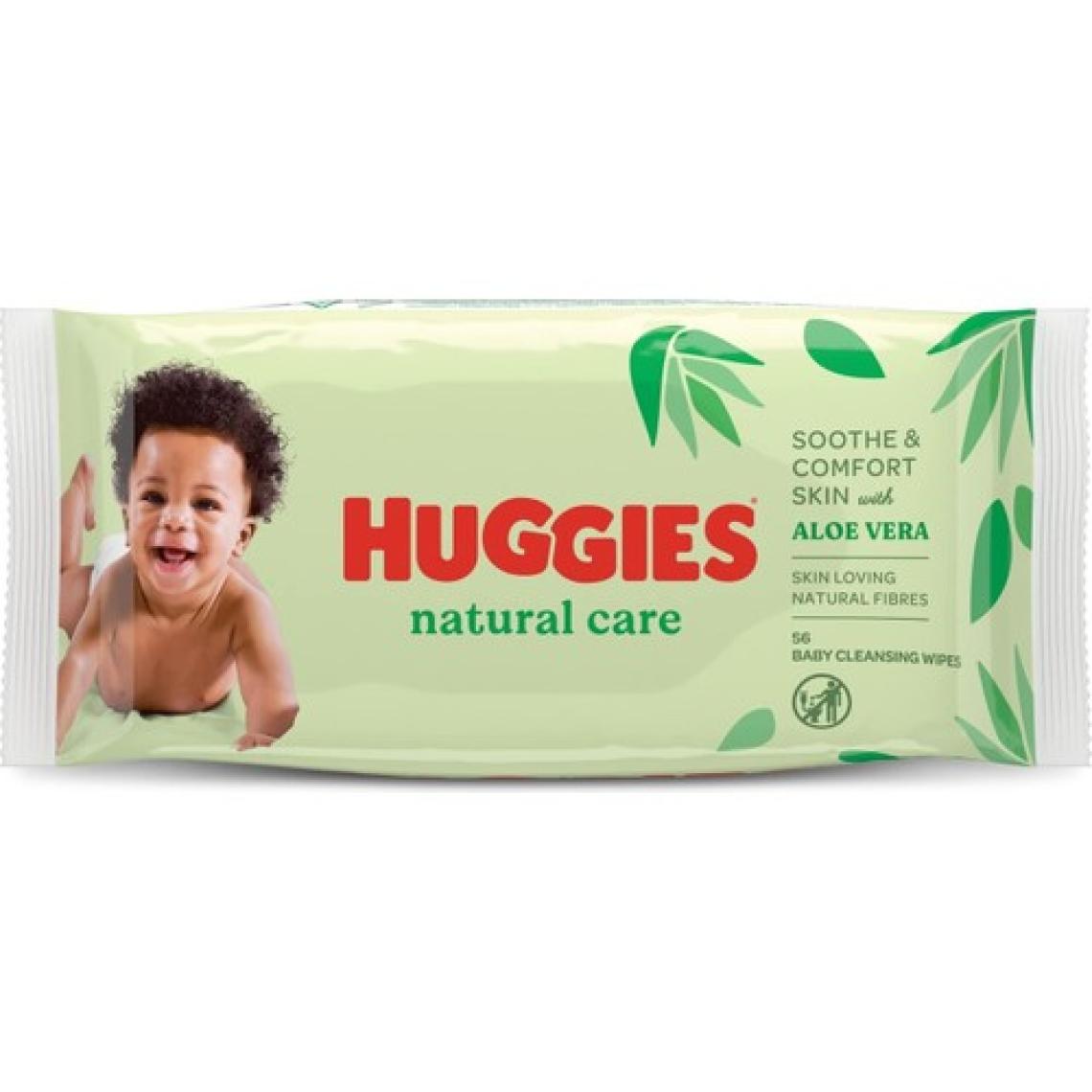 Huggies Natural Care Yenidoğan Islak Bebek Havlusu 10x56 Yaprak