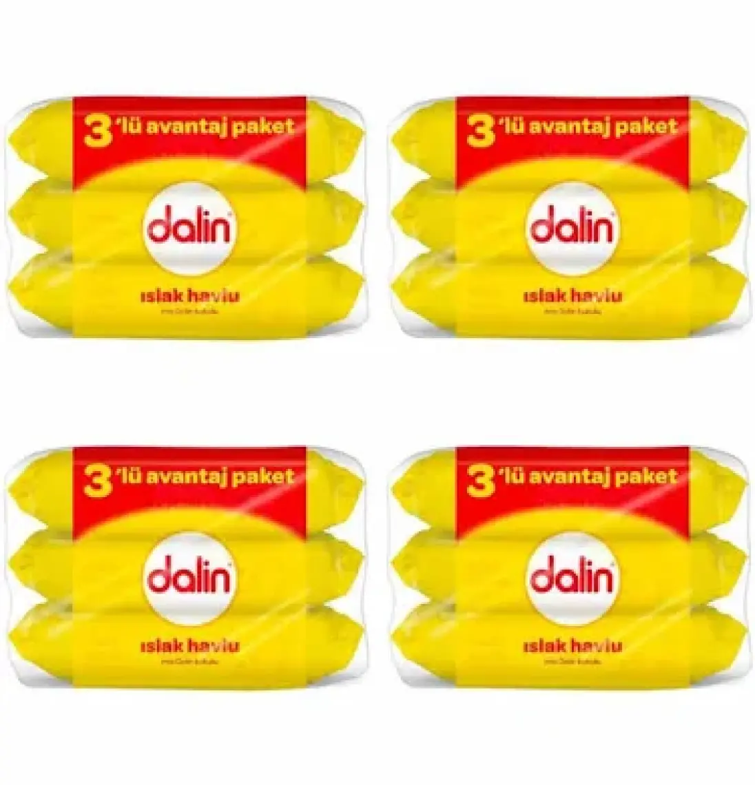 Dalin Islak Mendil 3x56lı