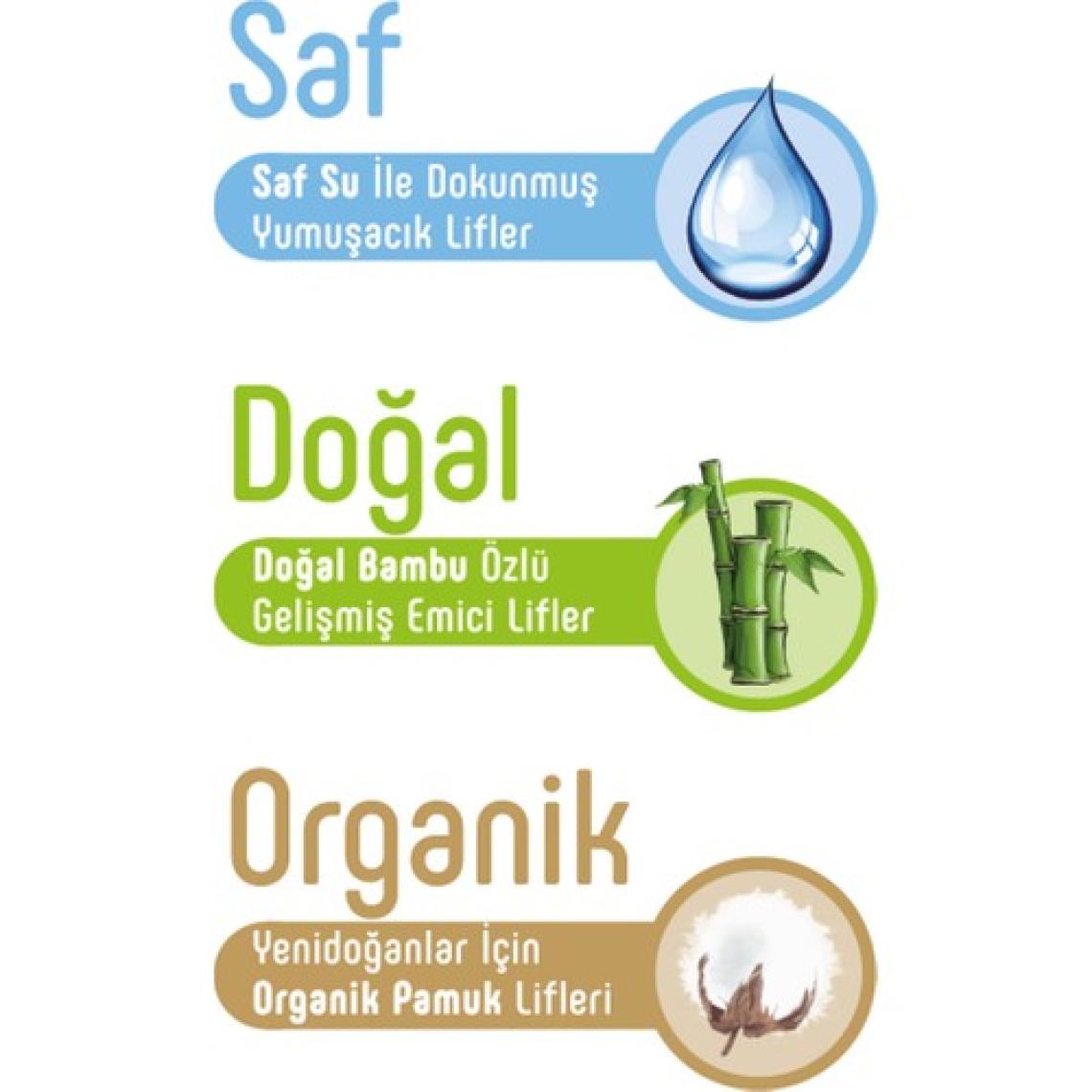 Sleepy Yenidoğan Islak Havlu 3x40 (120 Yaprak)