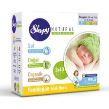 Sleepy Yenidoğan Islak Havlu 3x40 (120 Yaprak)