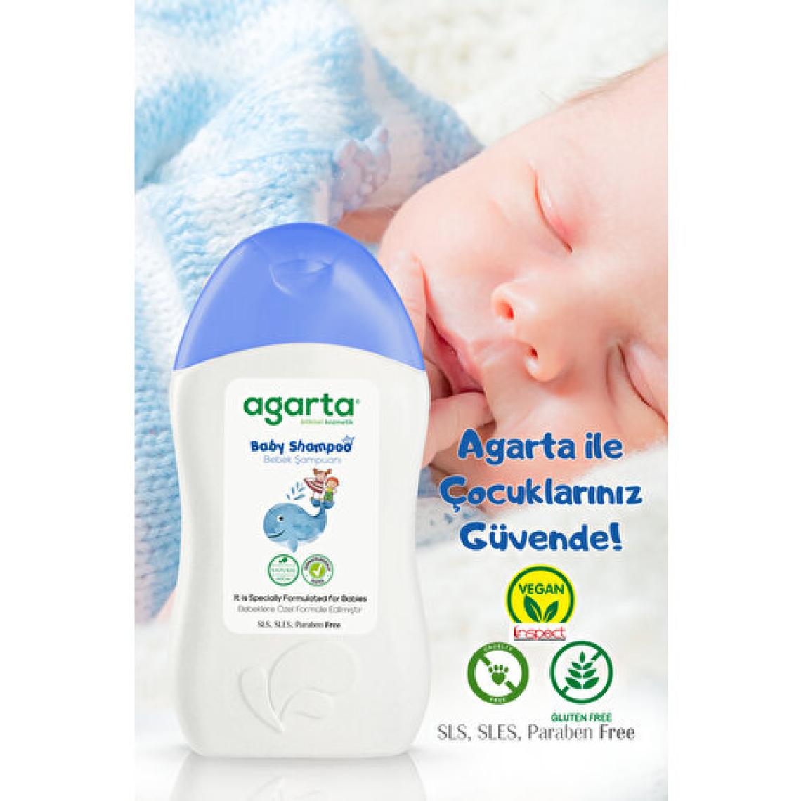 Agarta Doğal Şampuan Erkek Bebek / Çocuk  Şampuanı 400 ml