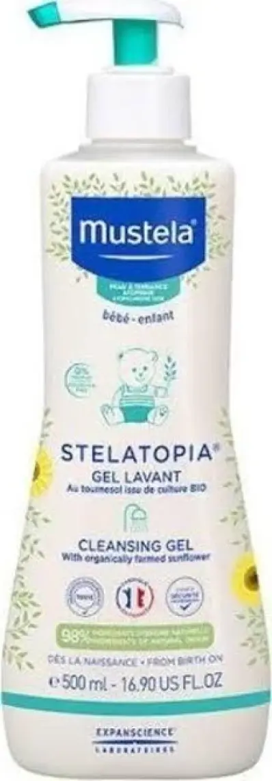 Mustela Stelatopia Cleansing Cream Şampuan 500 ml