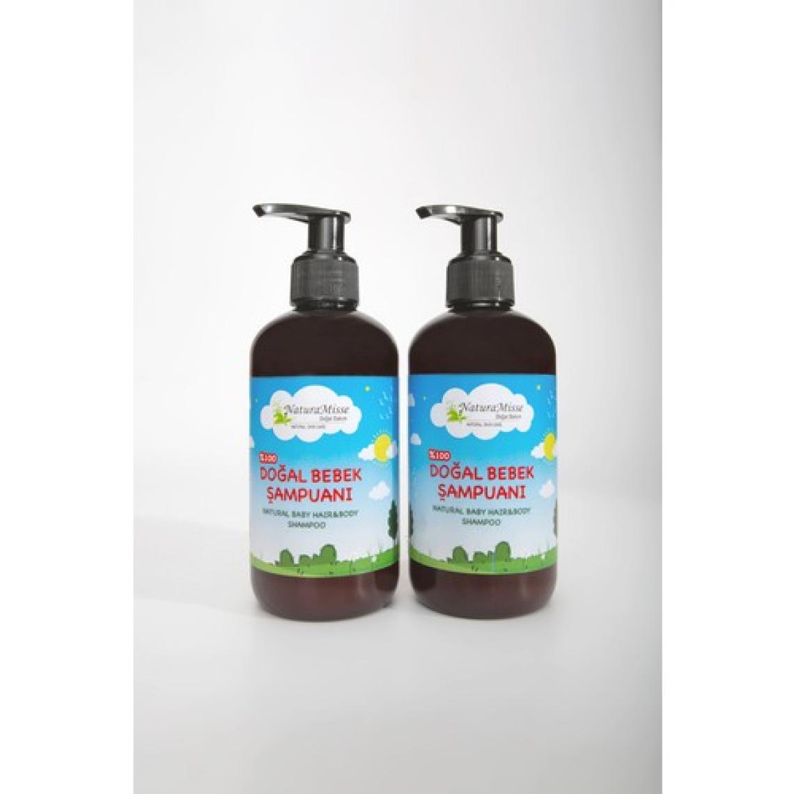Naturamisse Doğal Bebek Şampuanı 500 ml Saç ve Vücut Şampuanı Parabensiz Sülfatsız Bebek Şampuanı