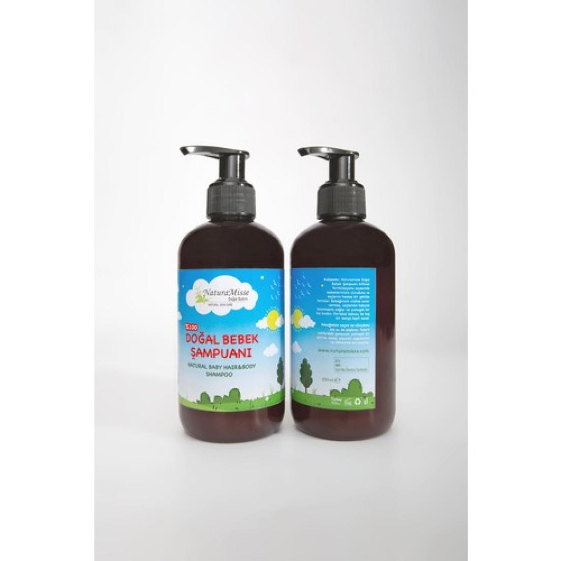 Naturamisse Doğal Bebek Şampuanı 500 ml Saç ve Vücut Şampuanı Parabensiz Sülfatsız Bebek Şampuanı