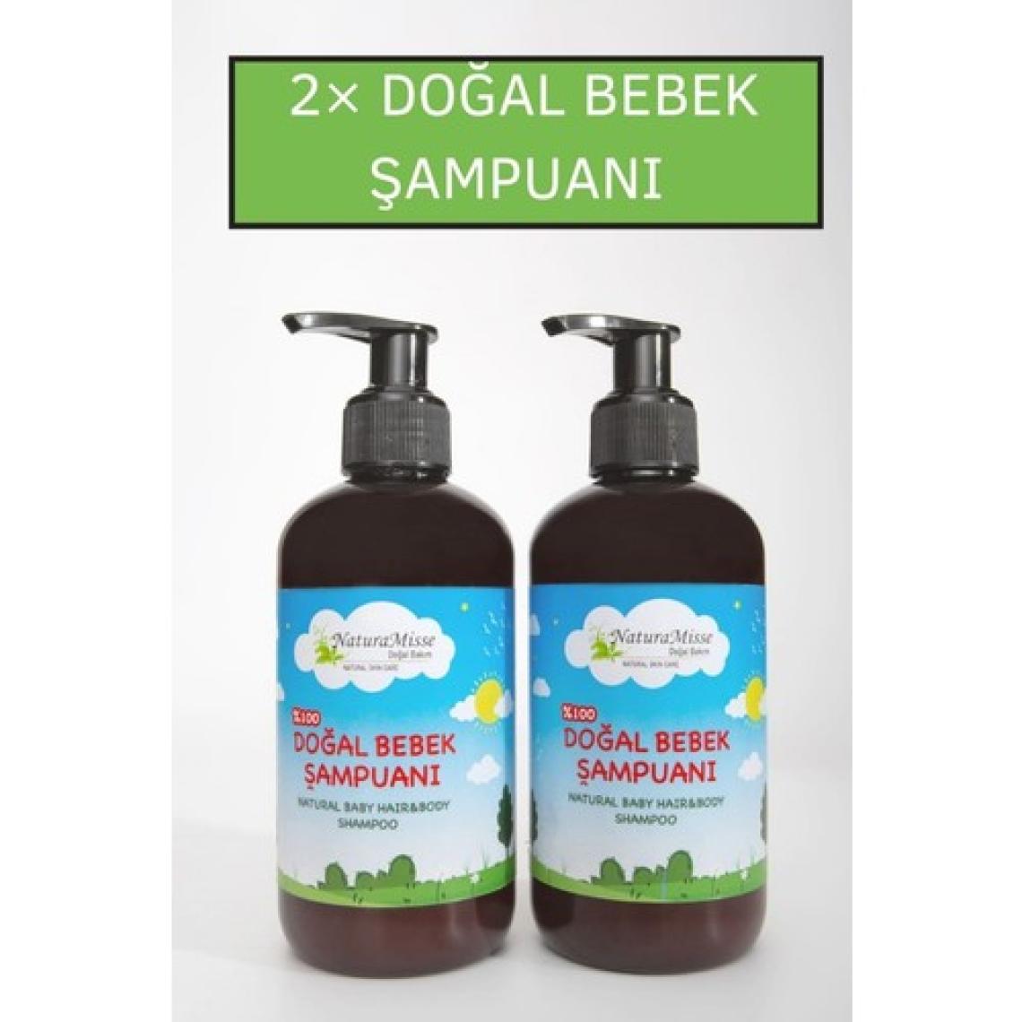 Naturamisse Doğal Bebek Şampuanı 500 ml Saç ve Vücut Şampuanı Parabensiz Sülfatsız Bebek Şampuanı