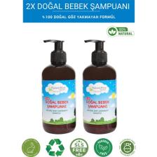 Naturamisse Doğal Bebek Şampuanı 500 ml Saç ve Vücut Şampuanı Parabensiz Sülfatsız Bebek Şampuanı