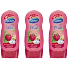 Bübchen Frambuazlı Çocuk Şampuanı ve Duş Jeli 230 ml x 3 Adet