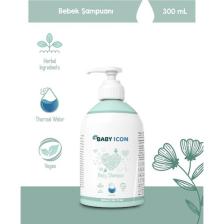 Babyicon Baby Icon Saç ve Vücut Bebek Şampuanı Vegan Sülfat ve Parfüm Içermez 300 ml