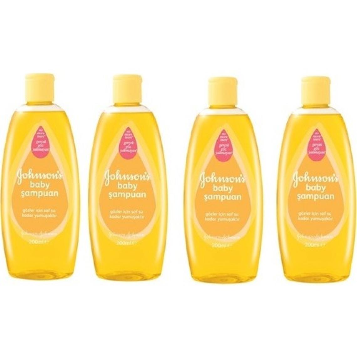 Johnsons Baby Johonsons Baby Şampuan 200 Ml ( 4 Lü )