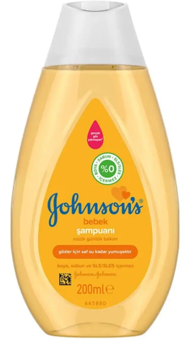 johnson's Bebek Şampuanı 200 ml Yeni
