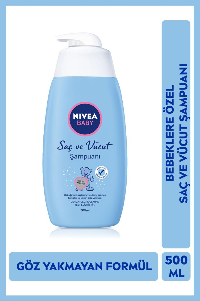 Nivea Baby 500 ml Saç ve Vücut Şampuanı