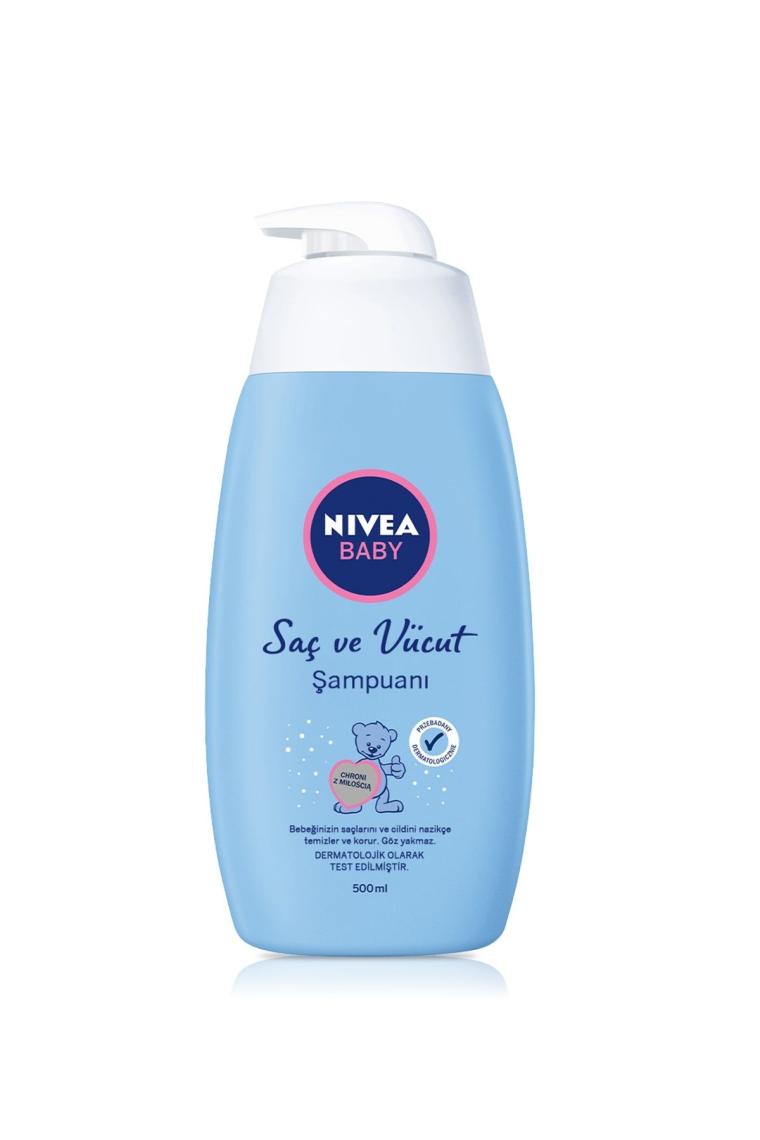 Nivea Baby 500 ml Saç ve Vücut Şampuanı