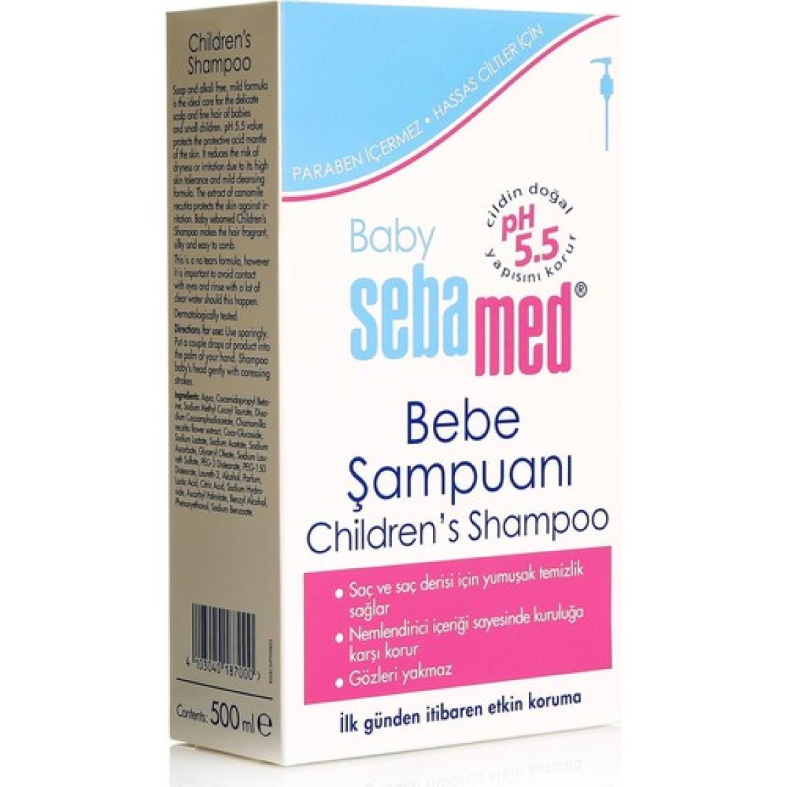 Sebamed Bebek Şampuanı 500 ml (2 Adet)