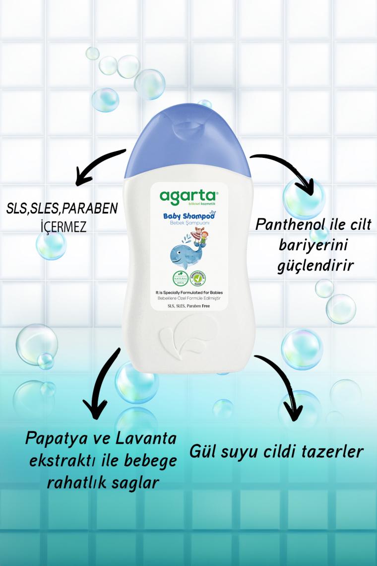 Doğal Bebek Erkek Çocuklarına Özel Bakım Şampuan 400 ml