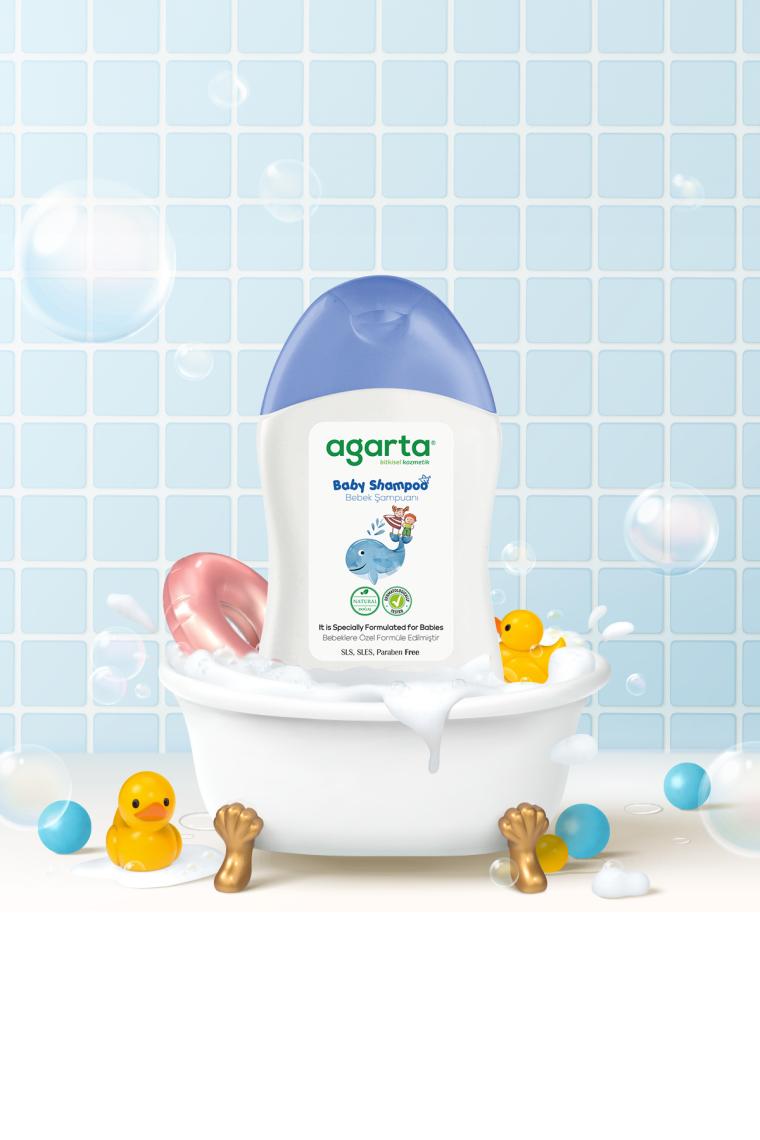 Doğal Bebek Erkek Çocuklarına Özel Bakım Şampuan 400 ml