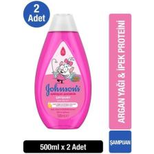 Johnson's Işıldayan Parlaklık Serisi Şampuan 500 ml 1+1 Set