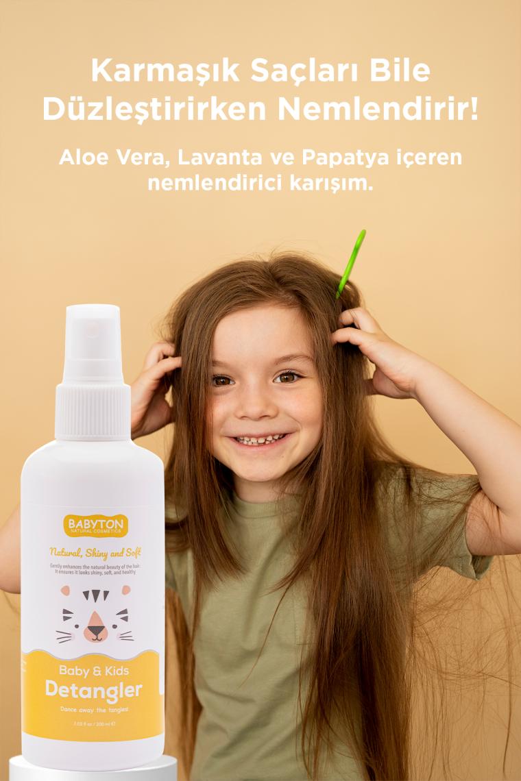 Babyton Bebek & Çocuk Kolay Saç Tarama Spreyi 200 ml