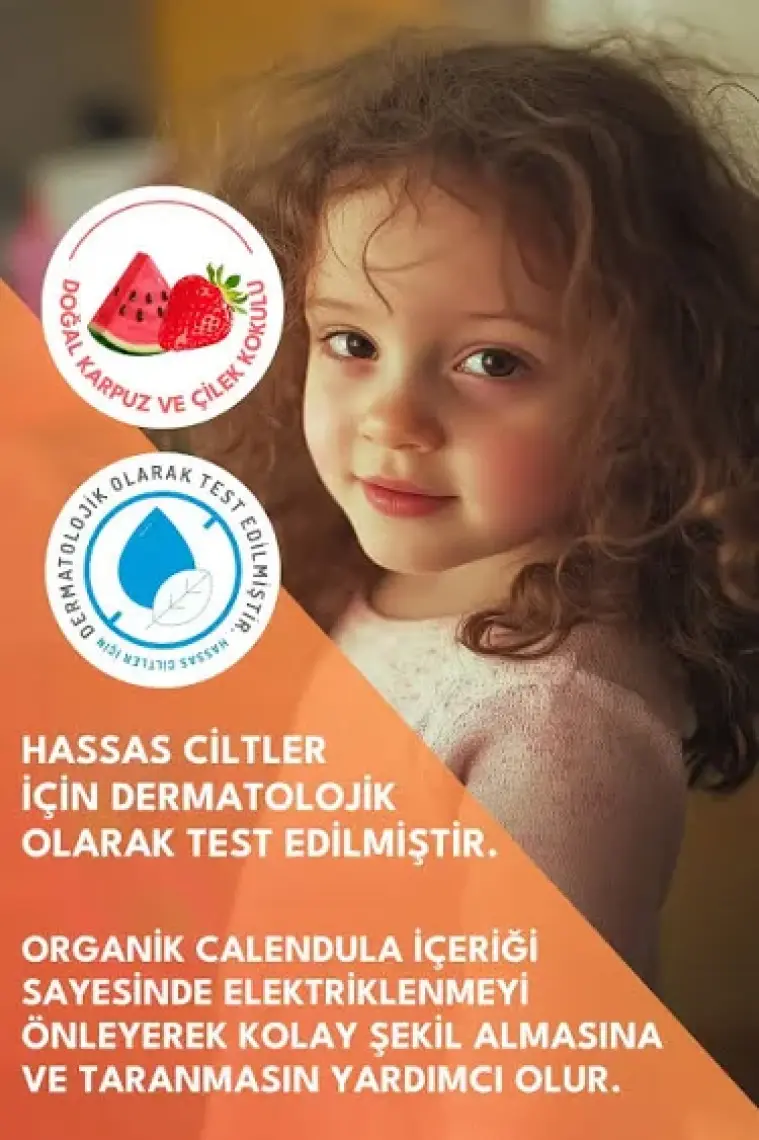Minoris Kids Organik Kolay Tarama Saç Spreyi 200ml