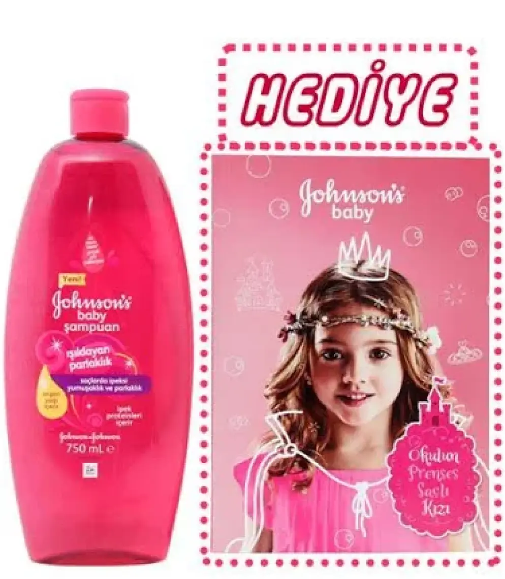 Johnsons Baby Işıldayan Parlaklık Serisi Şampuan 750 Ml