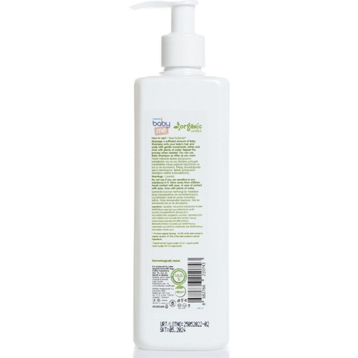 Baby Me Organik Bebek Şampuanı 400 ml