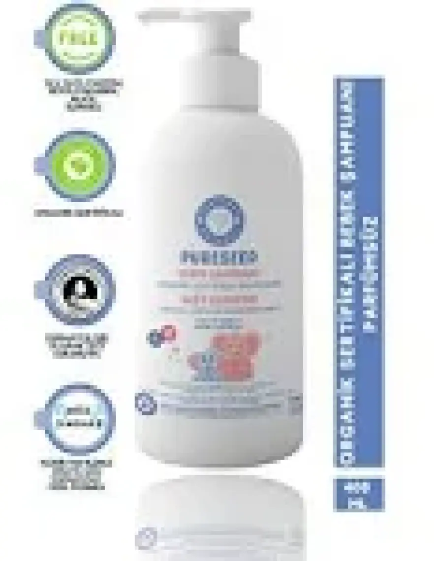 Pureseed Natural Organik Sertifikalı Bebek Şampuanı Parfümsüz - 400ML