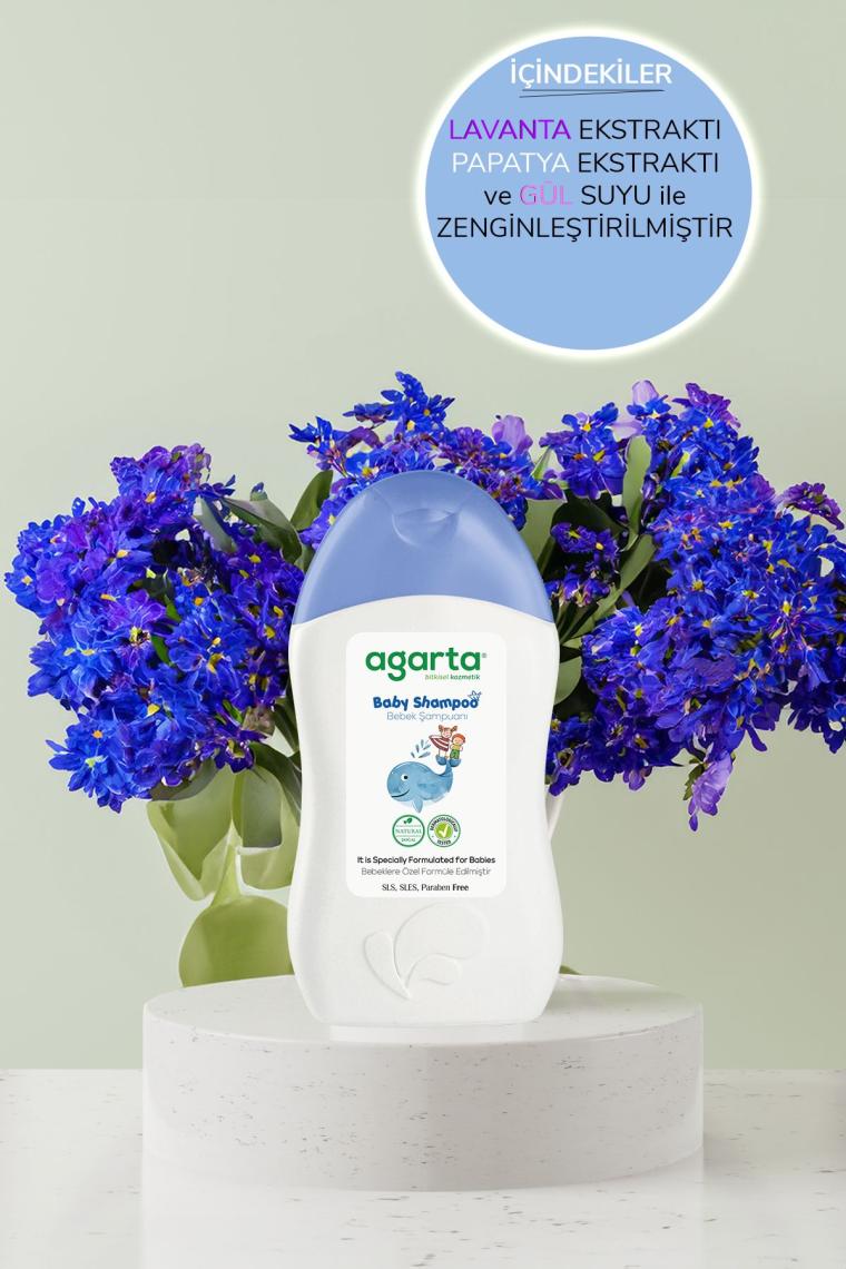 Doğal Bebek Erkek Çocuklarına Özel Bakım Şampuan 400 ml