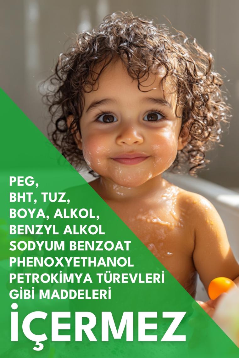 Minoris Baby Organik Saç ve Vücut Şampuanı 400ML