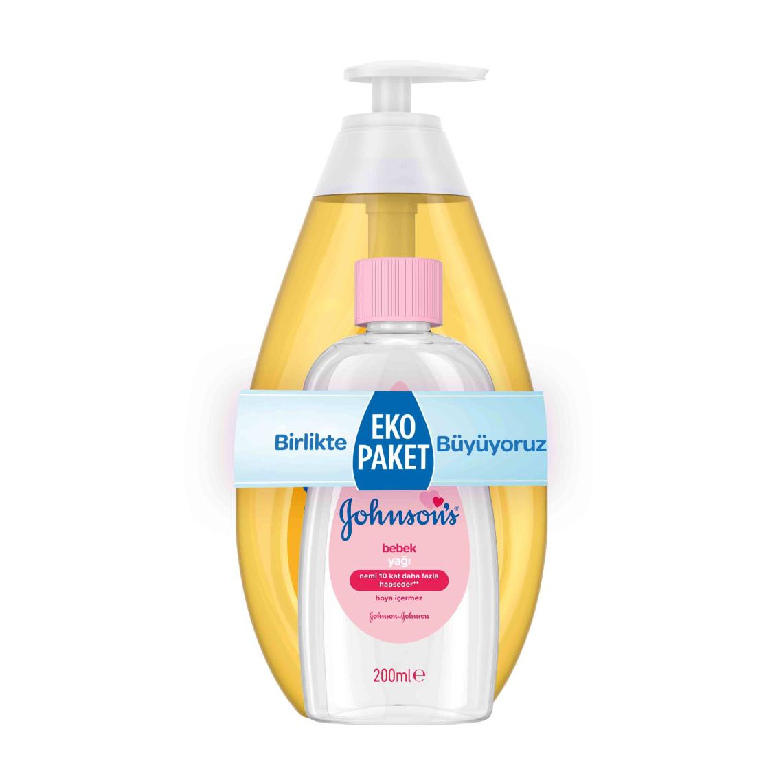 Johnson's Baby Gold Şampuan 750 ml + Bebek Yağı 200 ml