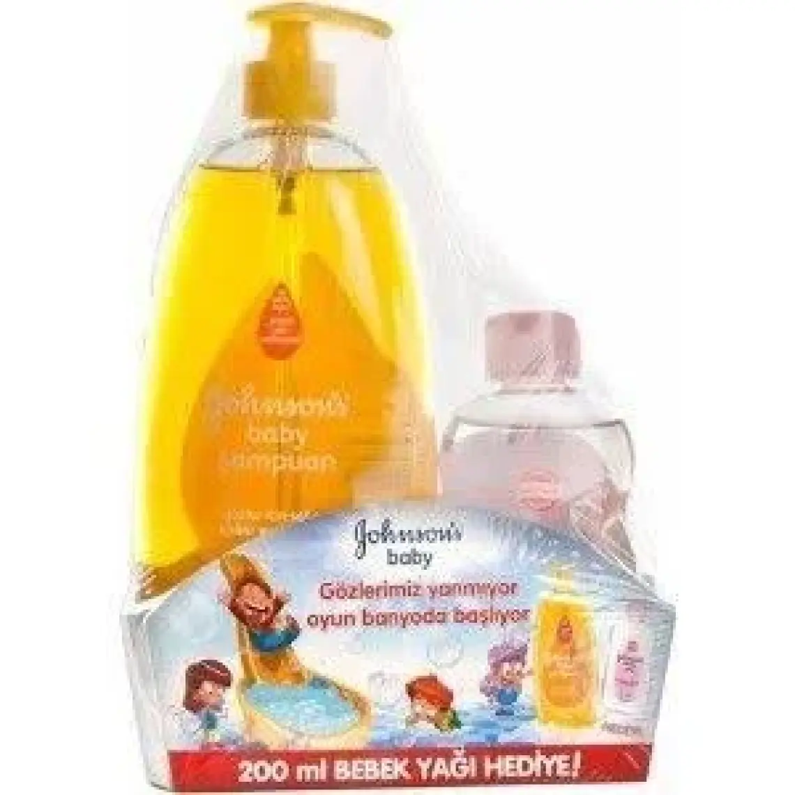 Johnson's Baby Gold Şampuan 750 ml + Bebek Yağı 200 ml