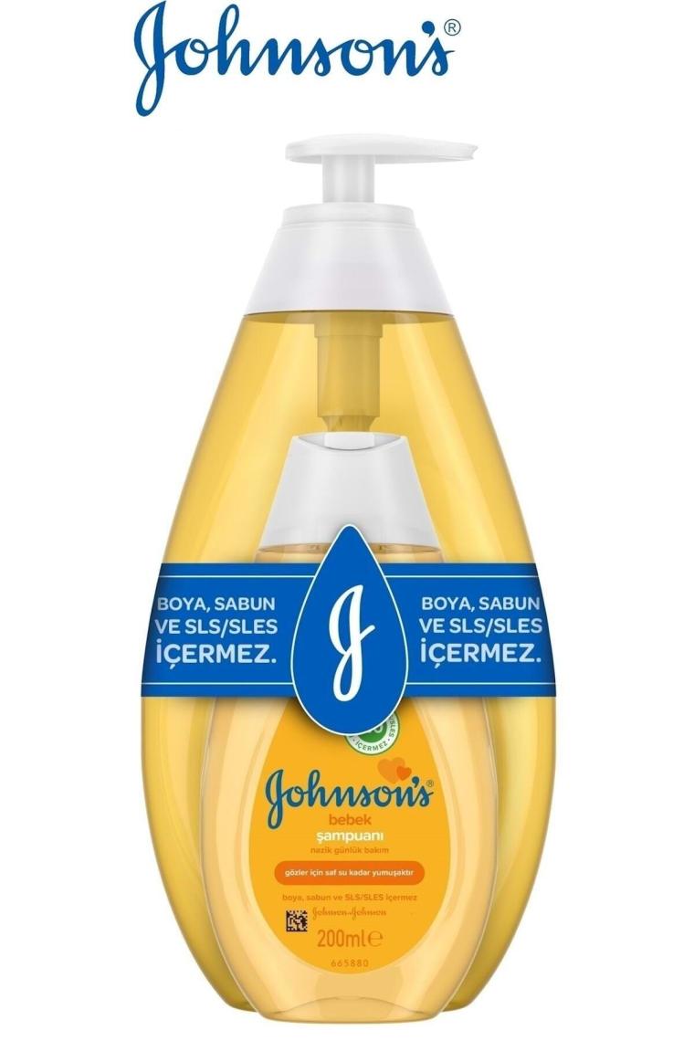 Johnsons Baby Bebek Şampuanı Klasik 750ml+200 Hediye (3 Lü Set)