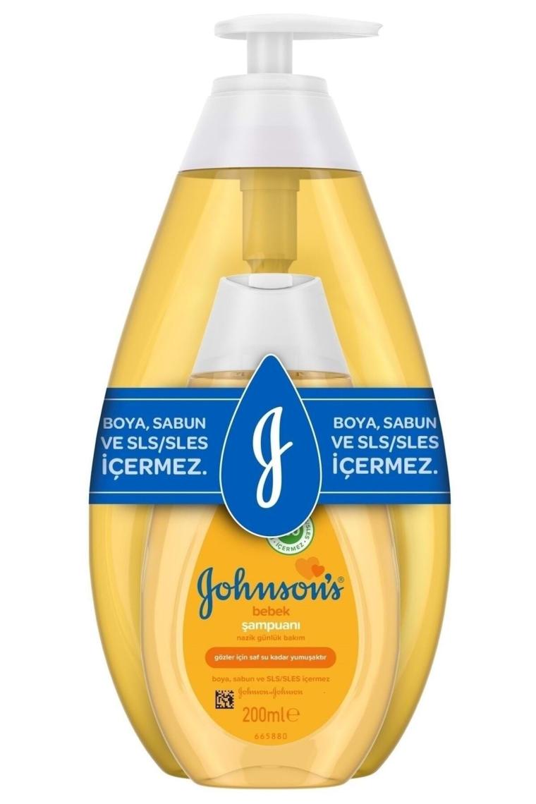 Johnsons Baby Bebek Şampuanı Klasik 750ml+200 Hediye (3 Lü Set)