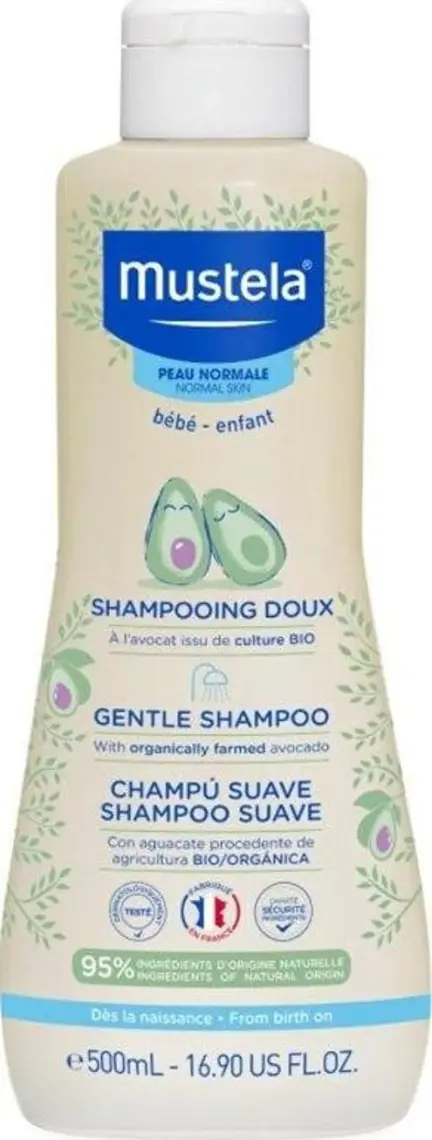 Mustela Gentle Baby Shampoo Papatya Özlü Şampuan 500 ml