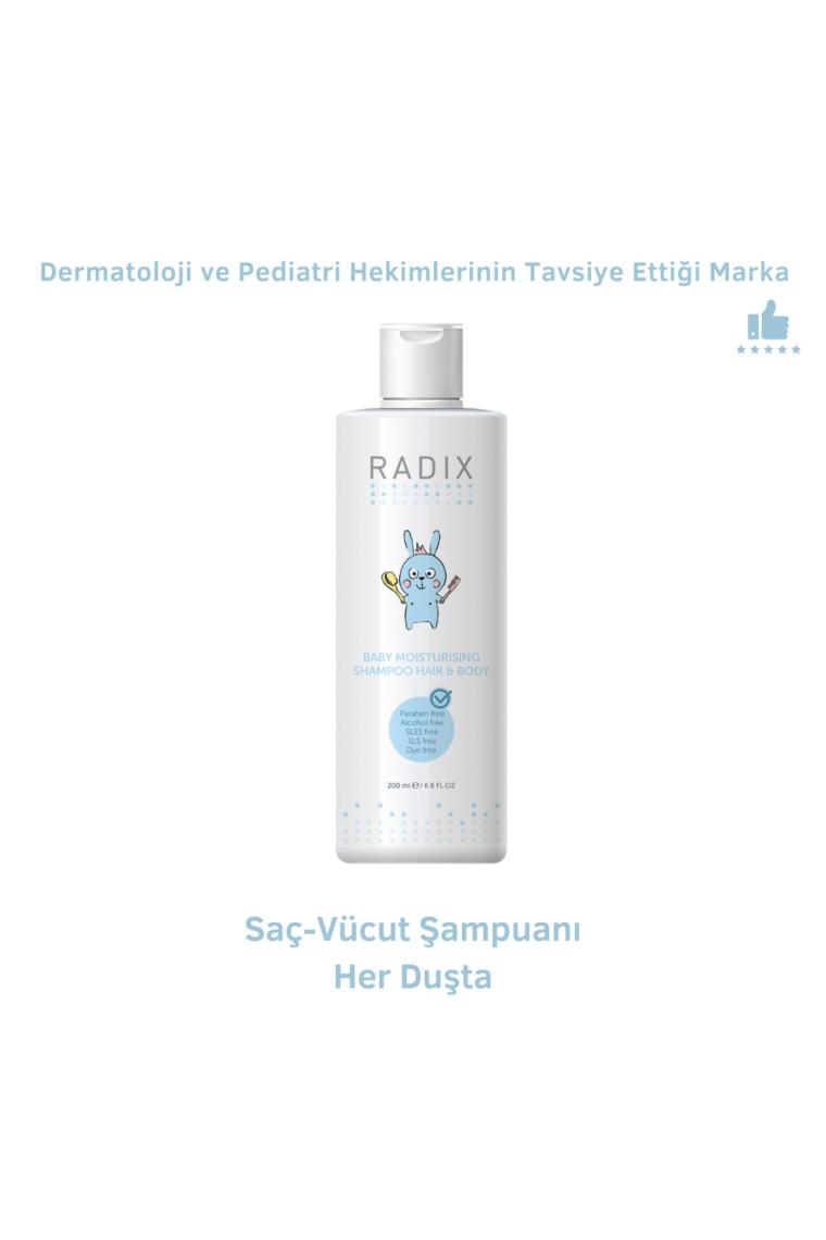 Nemlendirici Bebek Ve Çocuk Şampuanı Saç Ve Vücut - Baby Moisturising Shampoo Hair&body 200 ml