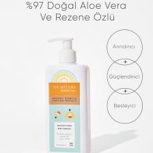 Organik Sertifikalı %97 Doğal Bebek Saç Ve Vücut Şampuanı Aloe Vera Ve Rezene Özlü 350ml