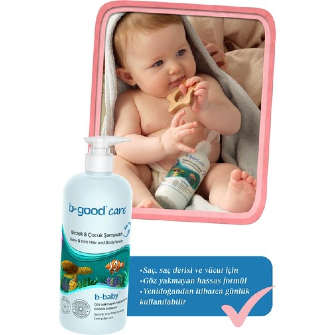 b-good Bebek & Çocuk Saç ve Vücut Şampuanı 500 ml