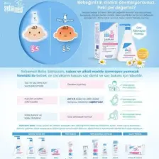 Baby pH 5.5 Nemlendirici Etkili Papatya Özütlü Bebek Şampuanı 750 ml