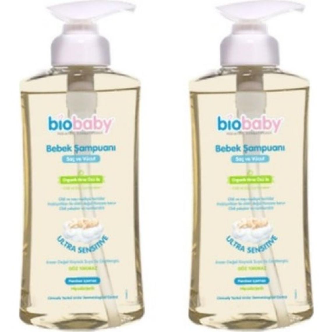 Biobaby Saç ve Vücut Şampuanı 500 ml 2 Adet