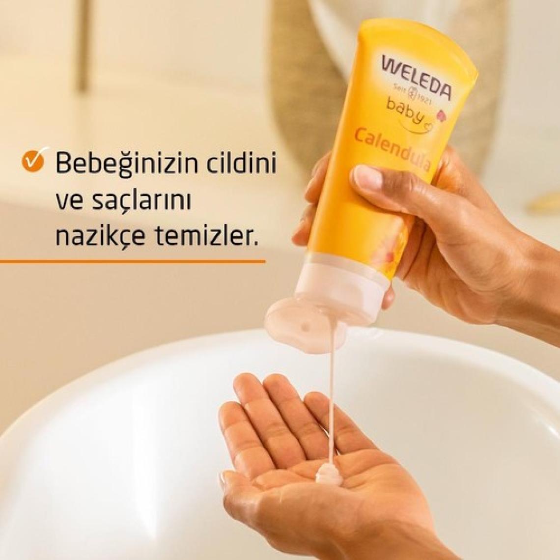 Weleda  Calendula Organik Saç ve Vücut Şampuanı 200ML