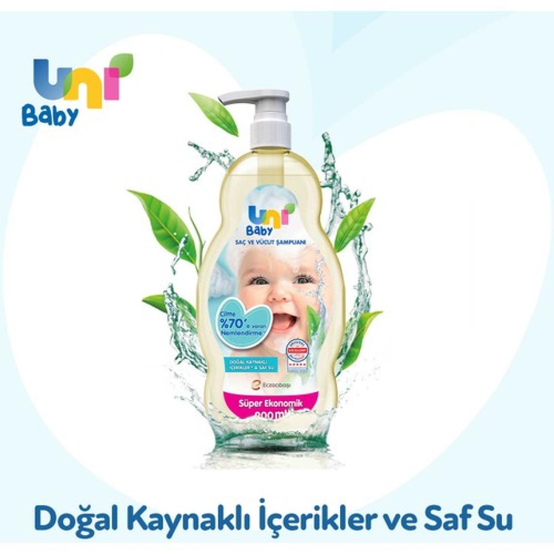 Uni Baby Şeffaf Bebek Şampuanı 900 Ml