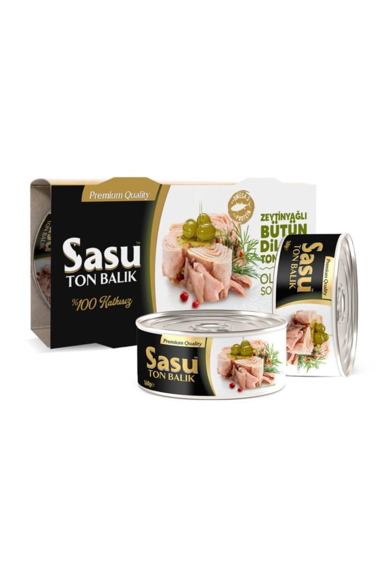 Zeytinyağlı Ton Balığı 12x160g Bütün Dilim